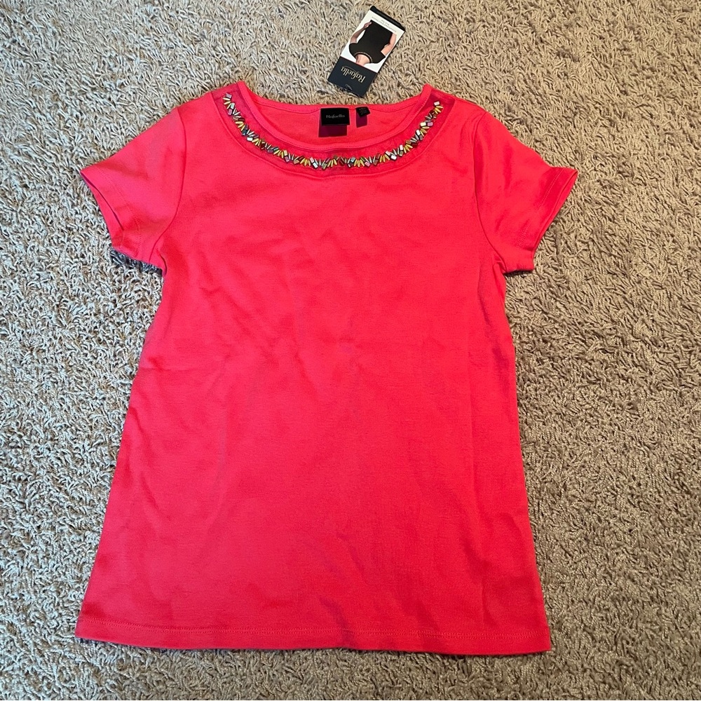 Beaded Color Top